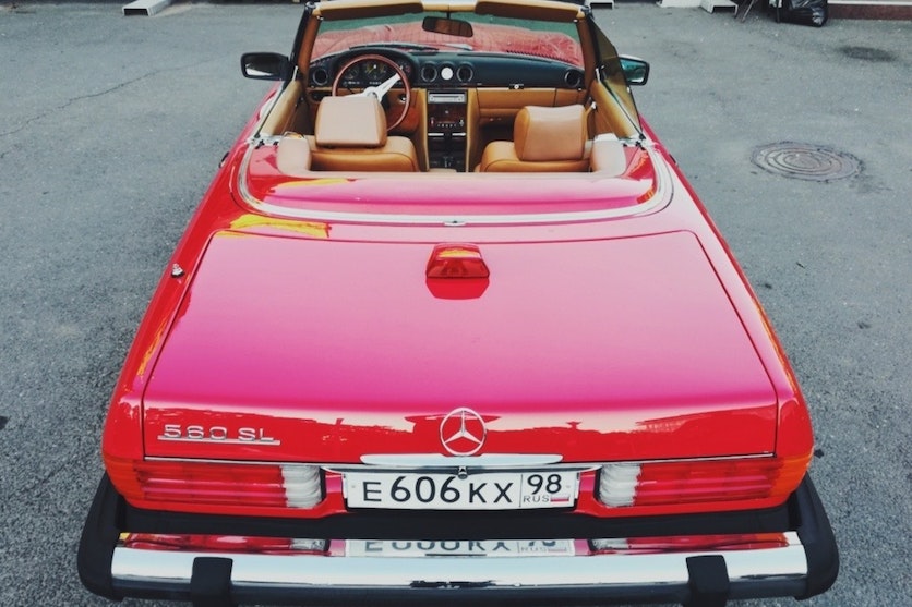 Mercedes Cabrio Oldtimer